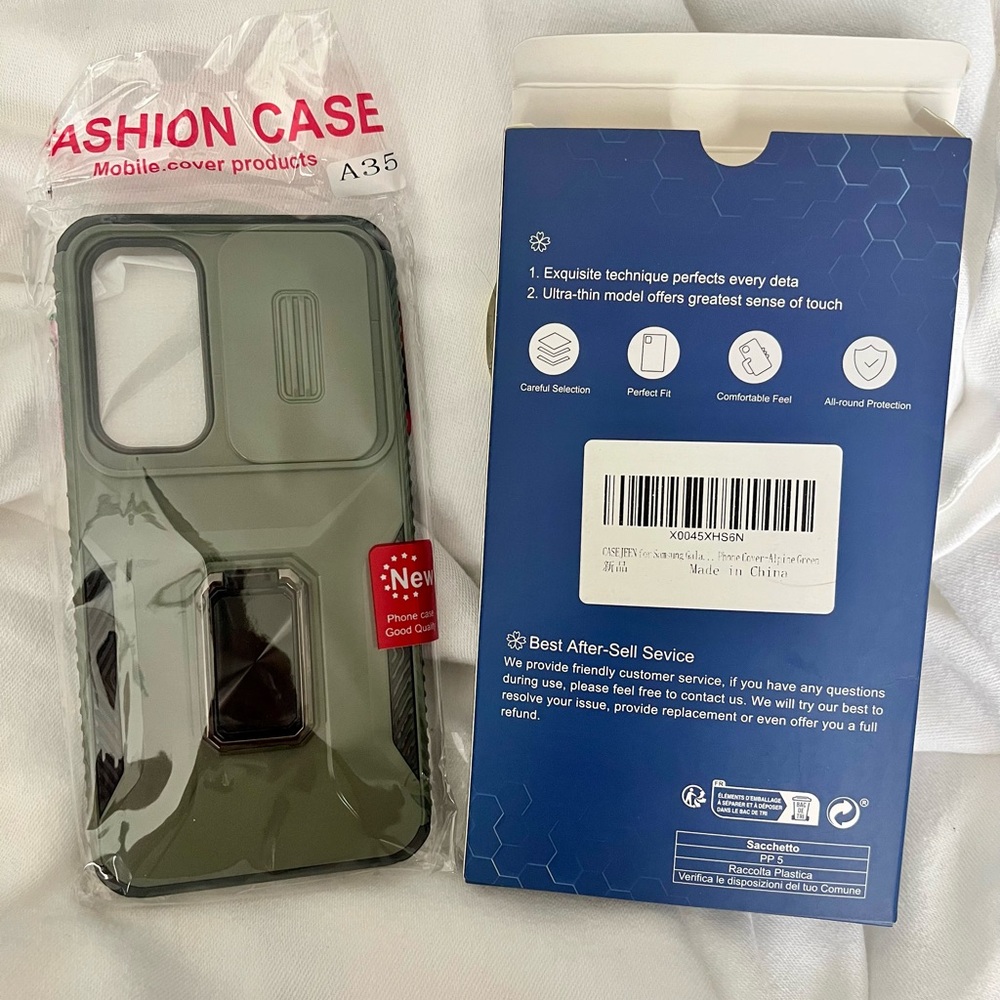 Samsung Galaxy ‘S25 Plus’ Phone Case, includes Screen Protector- Alpine Green